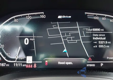 2022 BMW 3 Series 330E xDrive z USA, uszkodzony, nr VIN 3MW5P9J00N8C69839